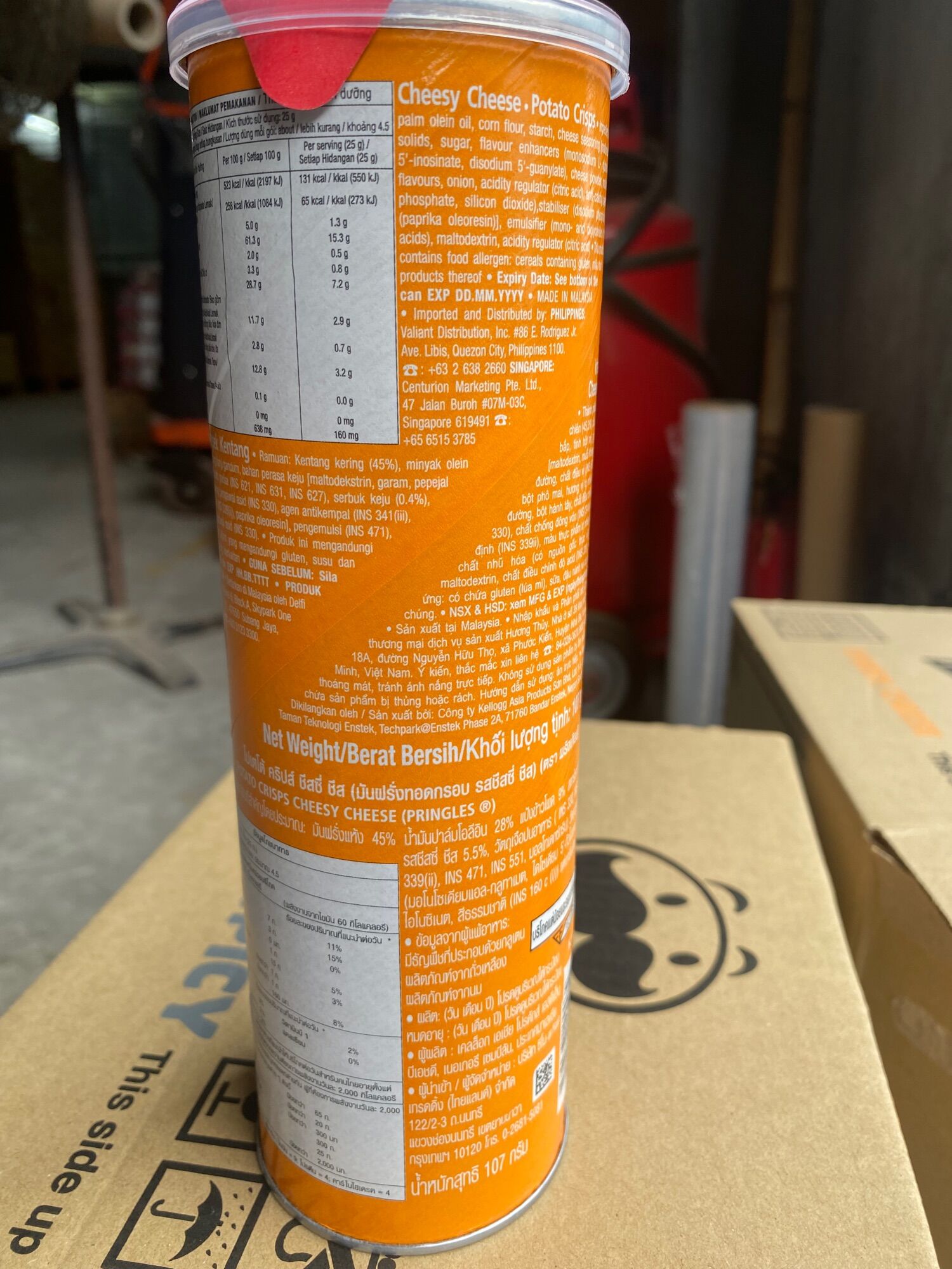 Khoai Tây chiên Pringles 107gr