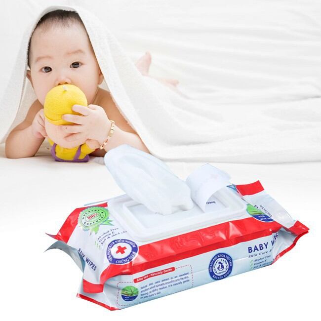 Bịch khăn ướt baby cho bé 100 tờ