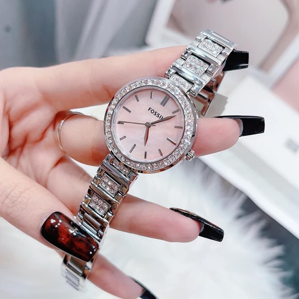 Fossil Women's Watch with Metal Strap, Size 34mm