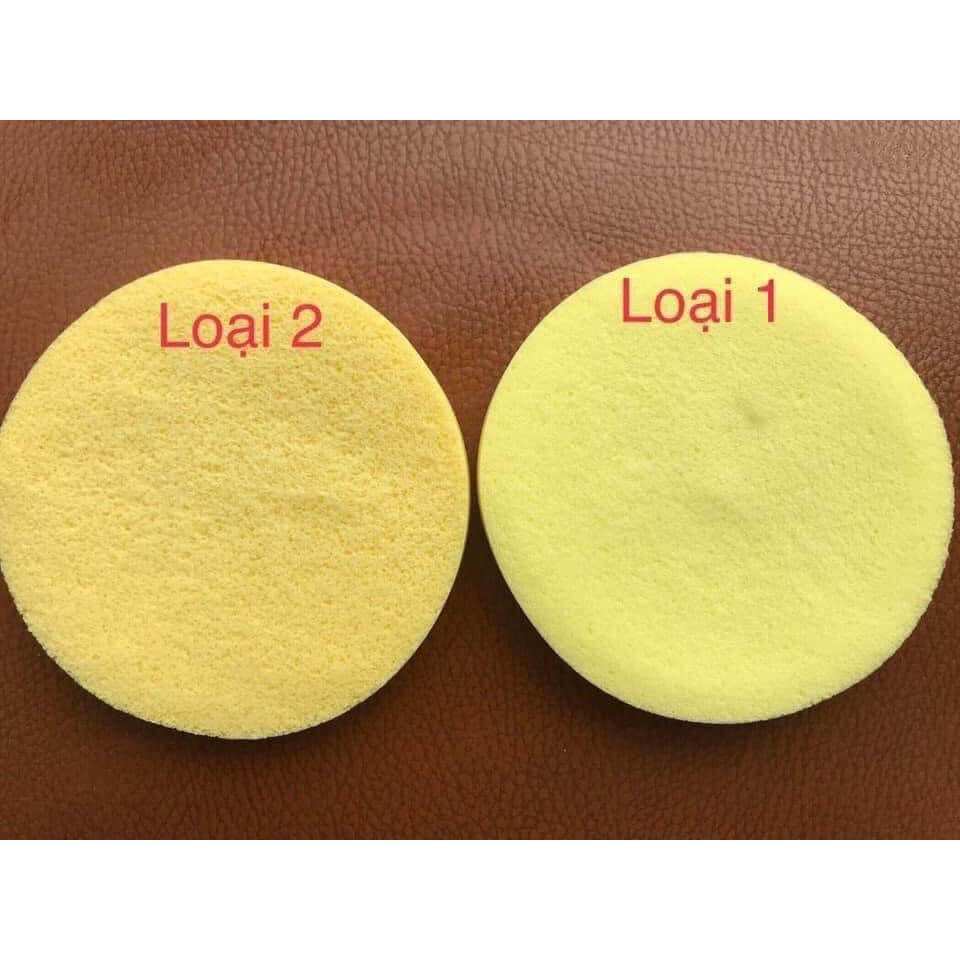 Bông Rửa Mặt Bọt Biển Dạng Nén ( 12 Bông )
