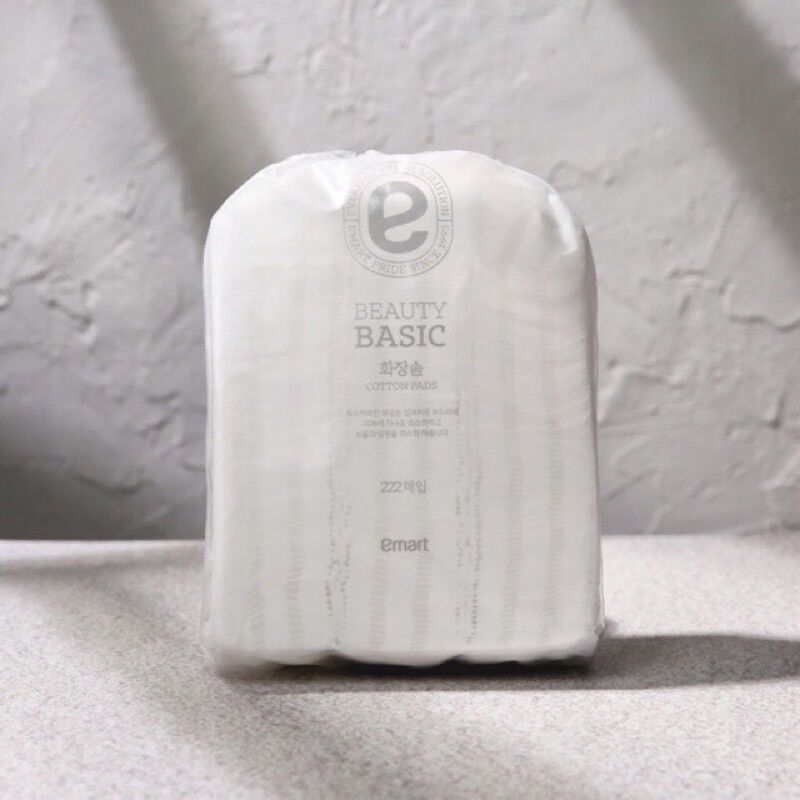 Bông Tẩy Trang 222 Miếng EMART No Brand Beuty Basic