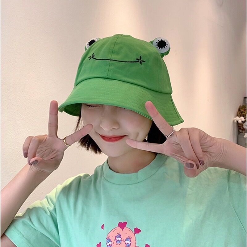 Nón Vành Ếch Xanh 🐸 Siêu Dễ Thương