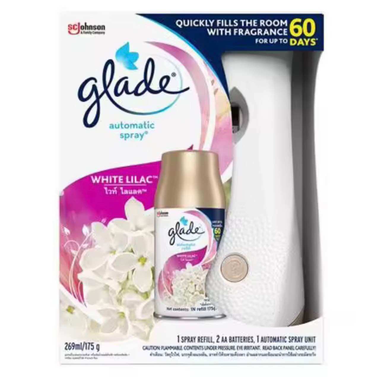 Lõi Xịt thơm phòng Glade có kèm Máy.