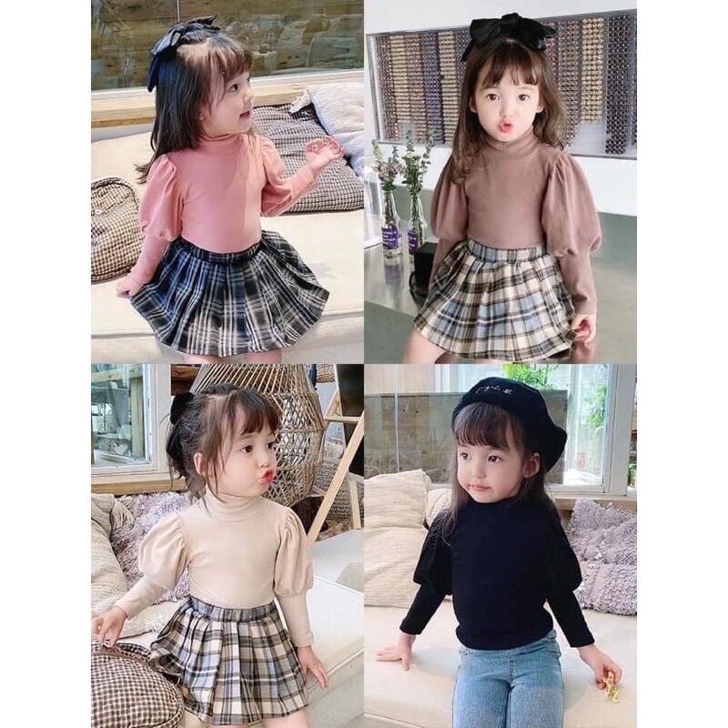 Thanh lý áo thun lạnh giữ nhiệt bé gái