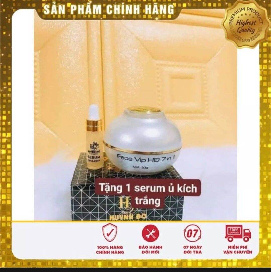 Kem face vip huỳnh đỗ 30g +km serum