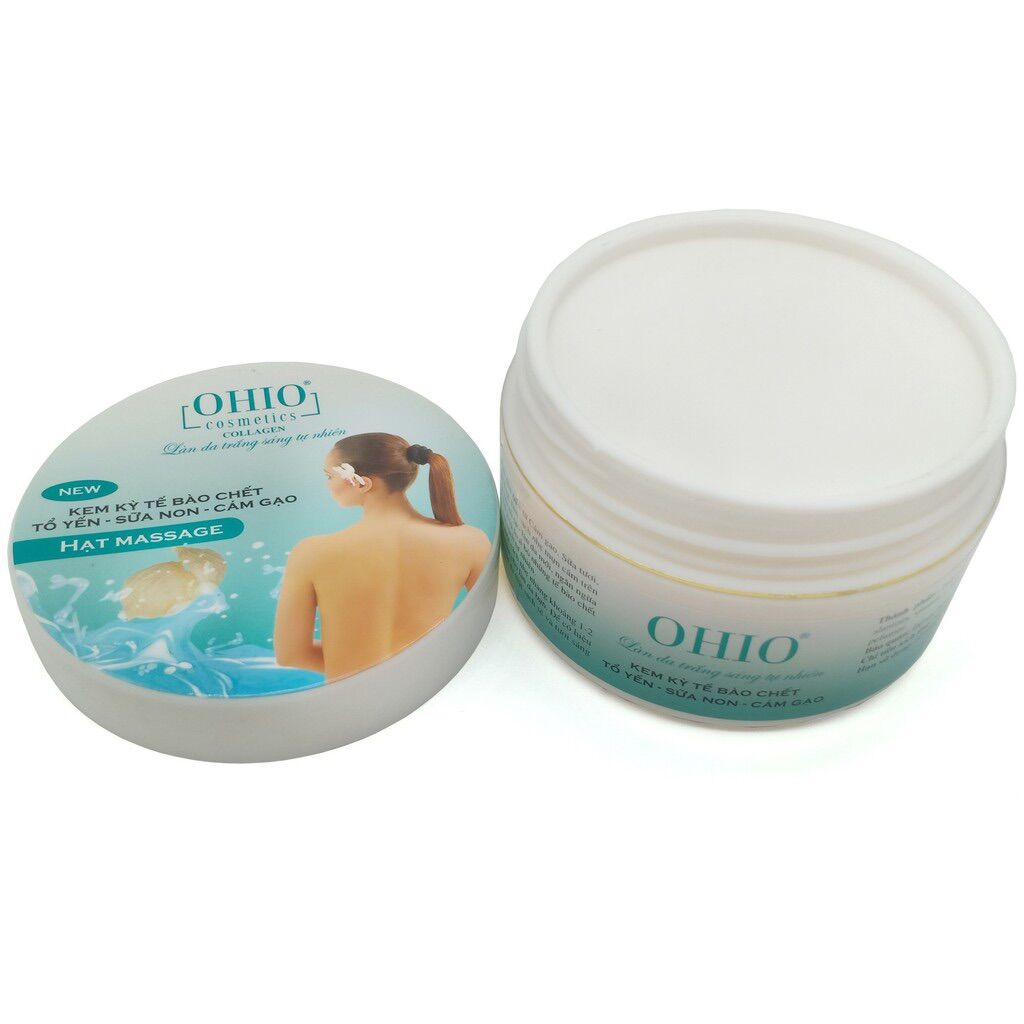 Kem kỳ tẩy tế bào chết Ohio 150g