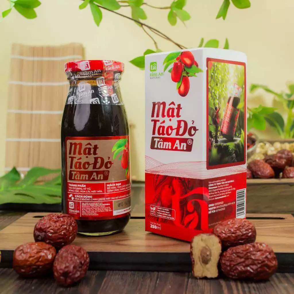 Mật táo đỏ Tâm An Truyền thống 250ml