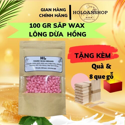 [FRESHIP+QUÀ]  100gr Sáp nhập khẩu úc cao cấp Coconut & trong suốt,Sáp wax lông nóng dạng hạt đậu Hard Wax Beans,mùi thơm không hắc, siêu bám lông, kèm quà hấp dẫn