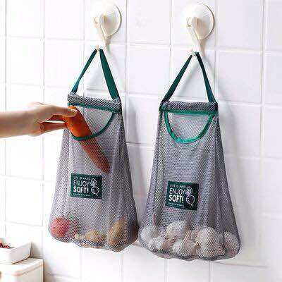 Túi lưới đựng hành tỏi - 1 ngăn