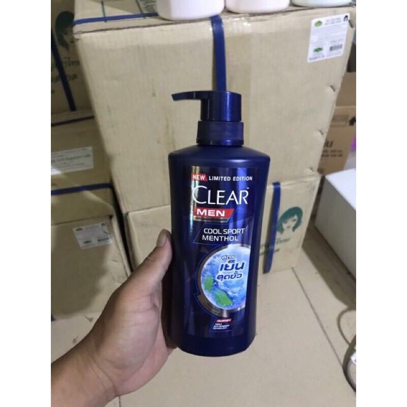 dầu gội clear 450ml thái lan
