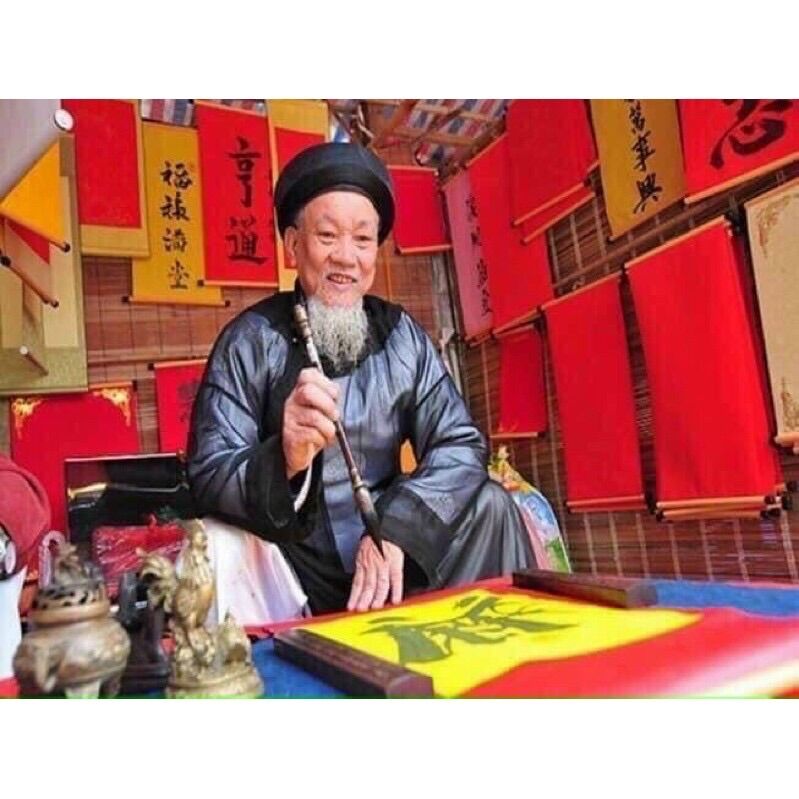 Áo Dài The/ Áo Dài Ông Đồ (Áo và Khăn Đóng, chưa có Quần)