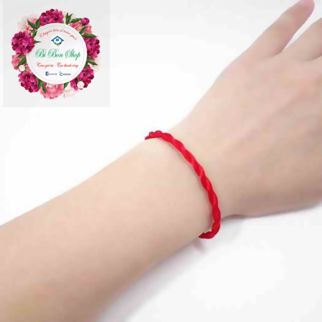 VÒNG TAY CHỈ ĐỎ SIZE 1.5mm