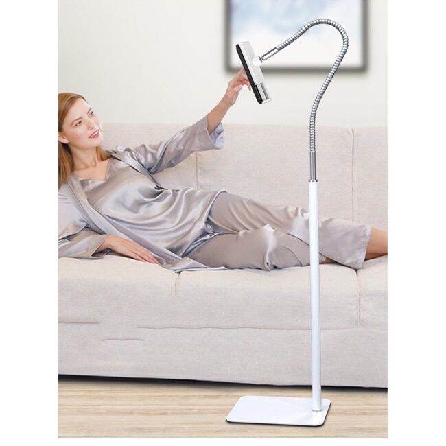 Chân đứng có giá đỡ Ipad, điện thoại B1/B2 - Cao 1m5, chân đế vuông, phần đầu có thể uốn cong - chắc chắn và linh hoạt
