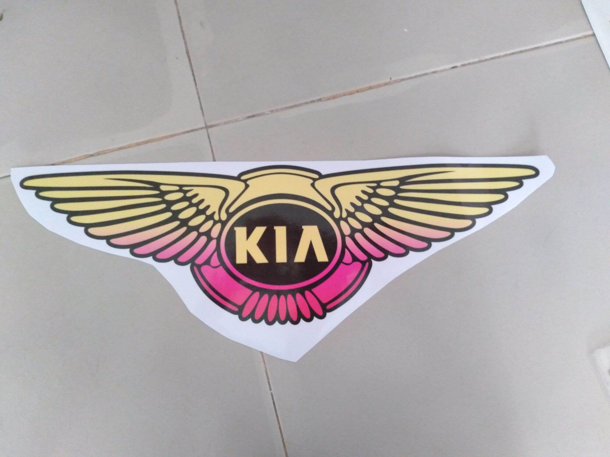 [HCM]lô gô kia dán đầu xe