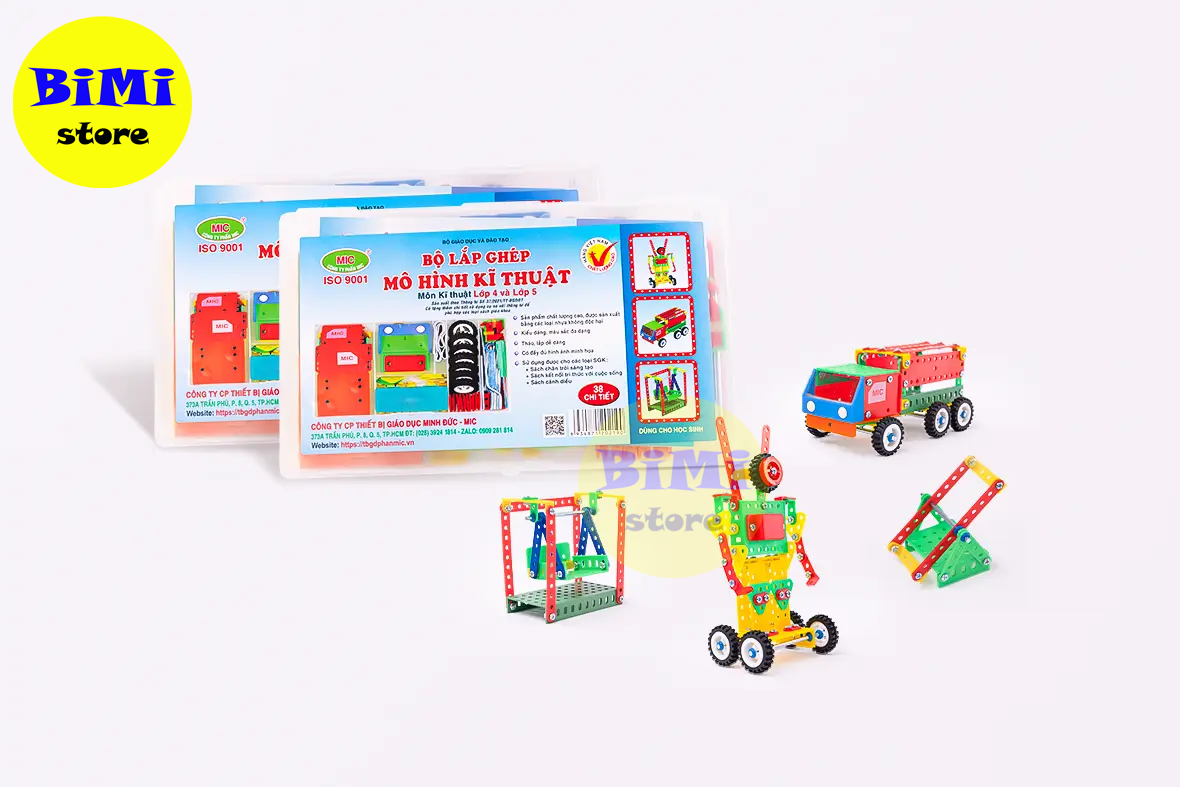 Bộ lắp ráp kỹ thuật lớp 4 & lớp 5 2in1 new - bimistore