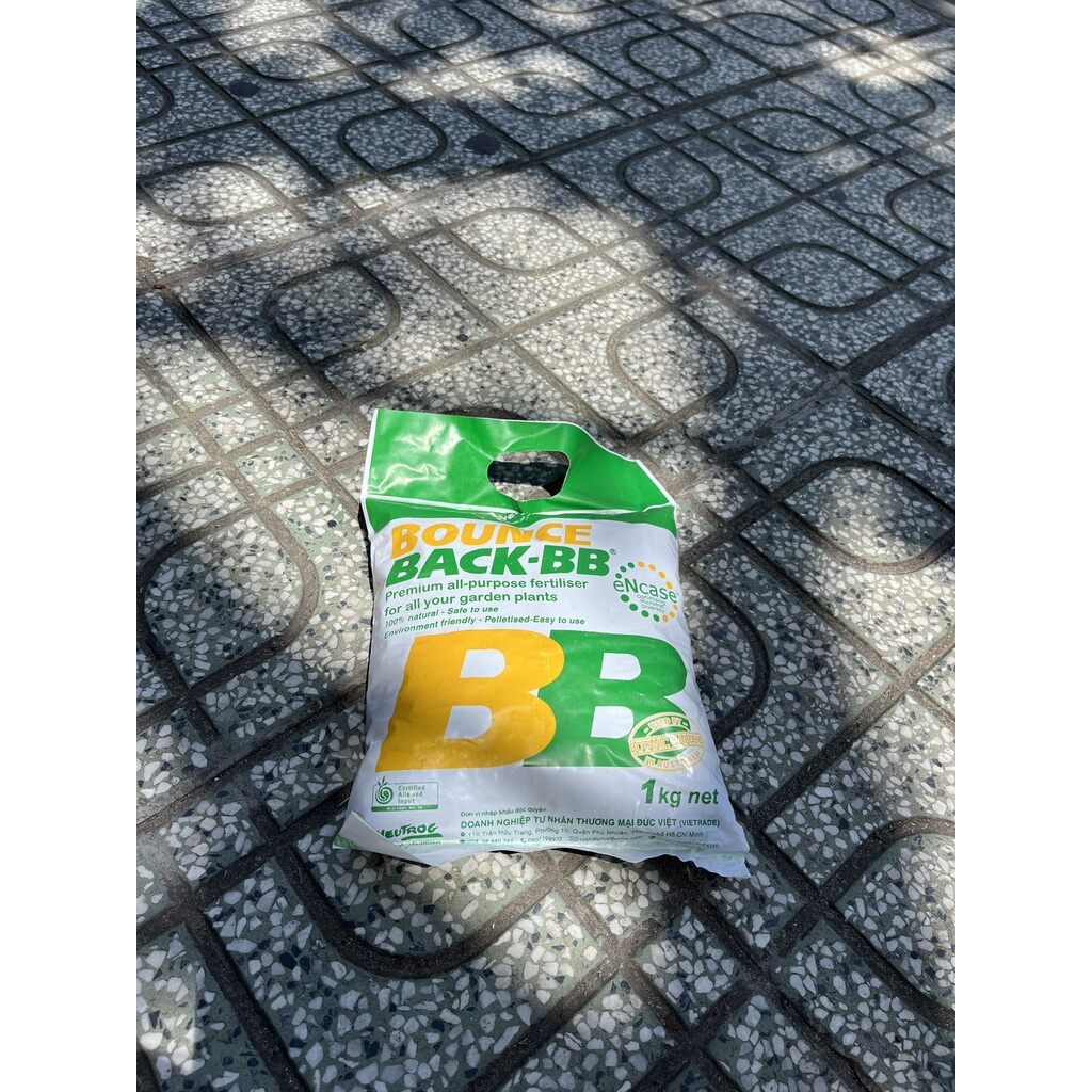 1kg phân cá hữu cơ úc  BB Bounce Back dạng viên đậm đặc.