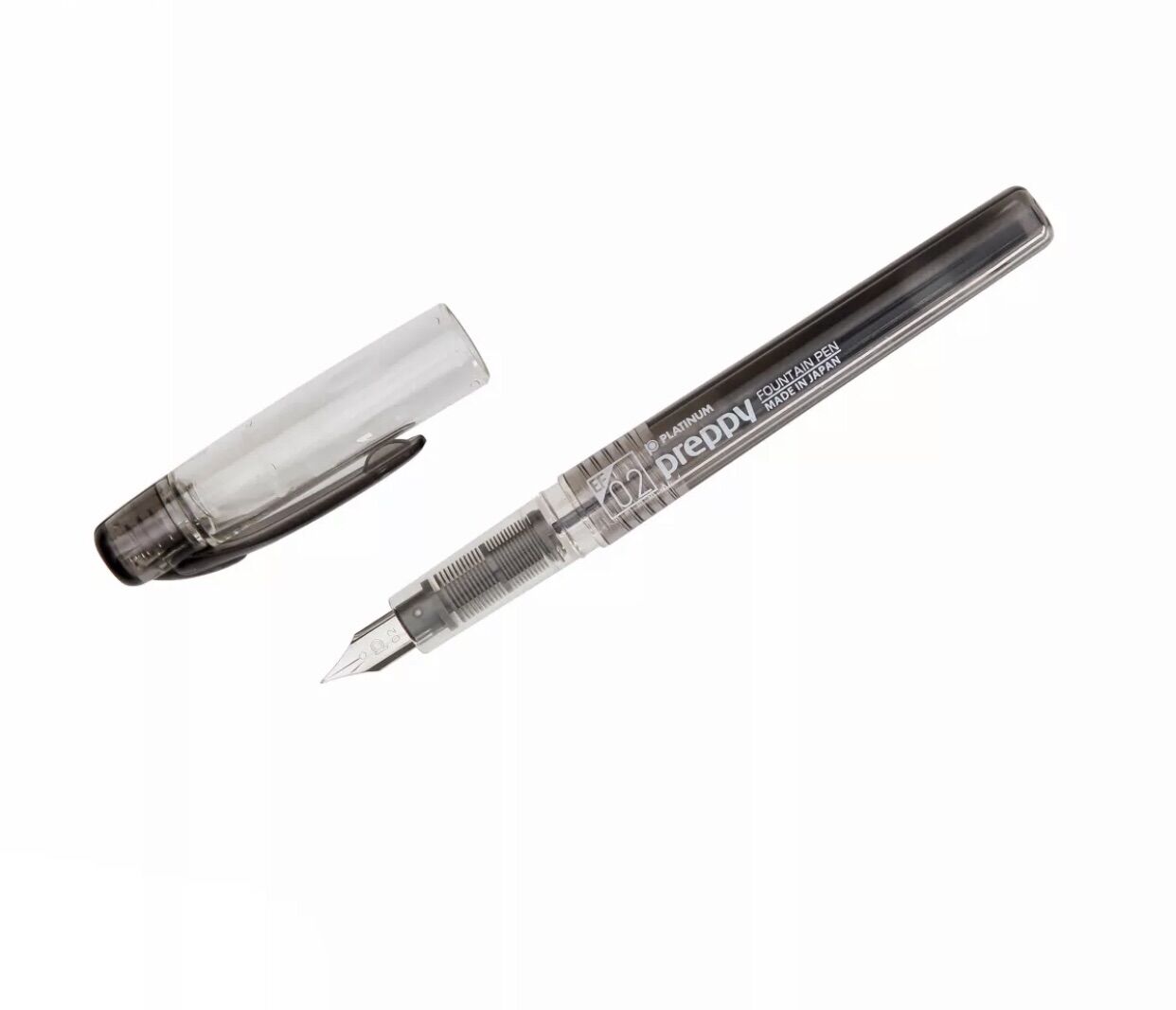 Bút máy nhật bản preppy pen ef-02 và 10 ống mực đi kèm