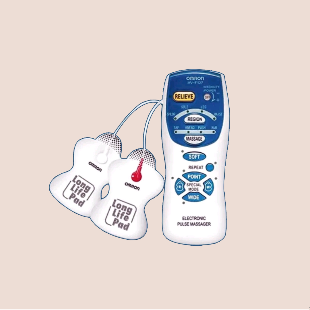 MÁY MASSAGE XUNG ĐIỆN OMRON  HV-F127 (chính hãng - bảo hành 2 năm)