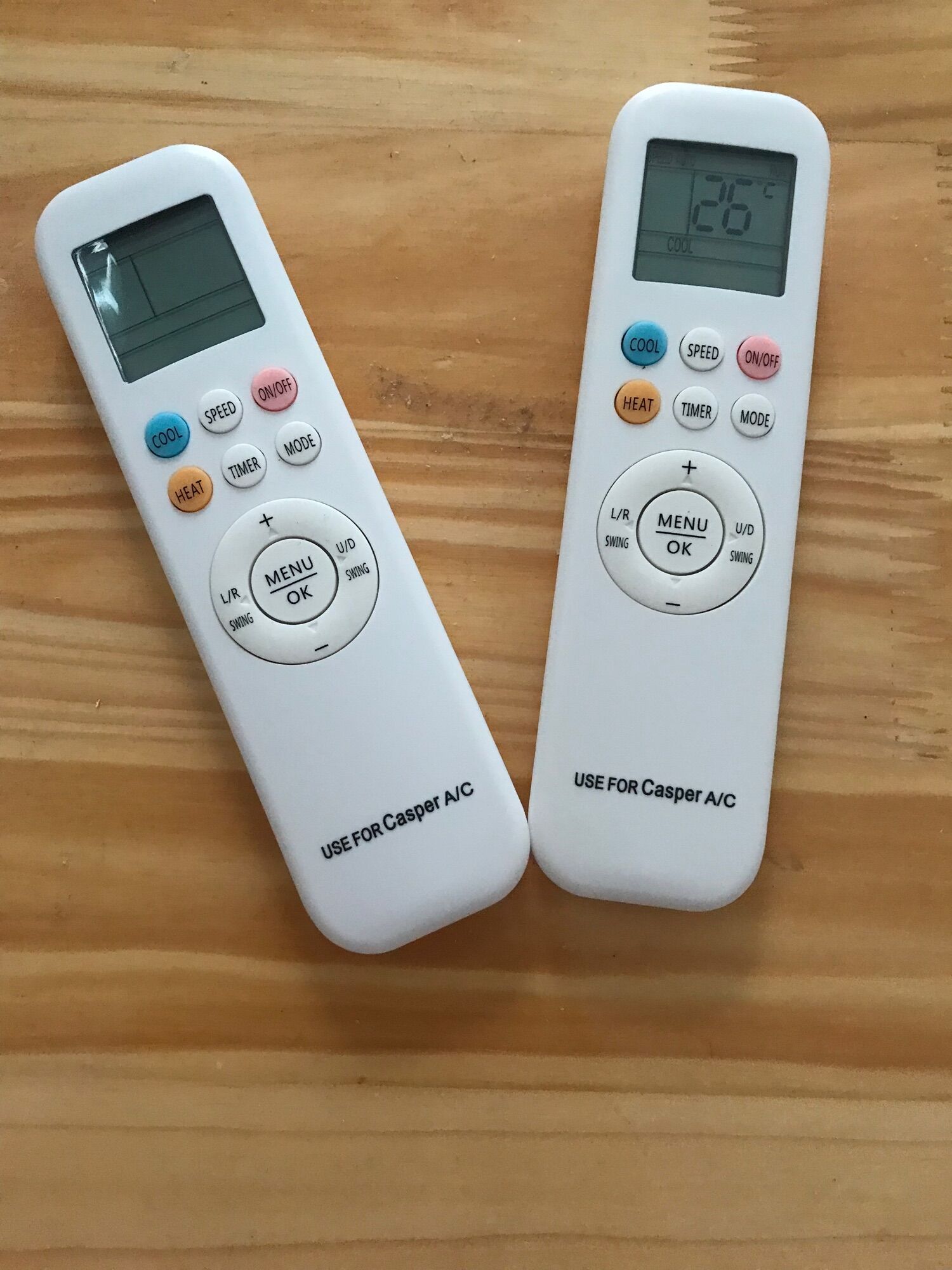 Remote máy lạnh Casper - Điều khiển điều hoà Casper (mẫu 5)