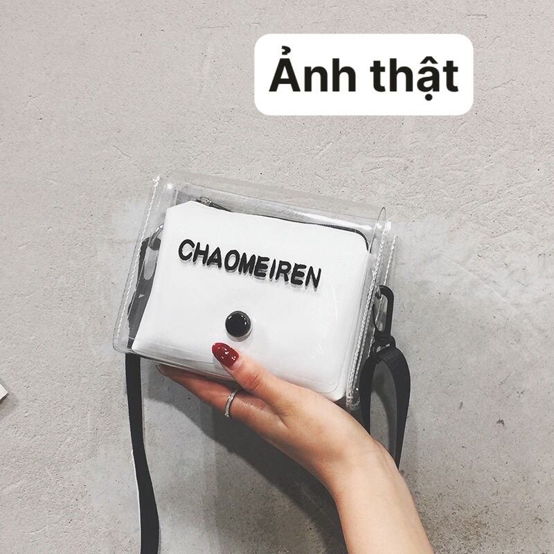TÚI ĐEO CHÉO CHAO TRONG SUỐT