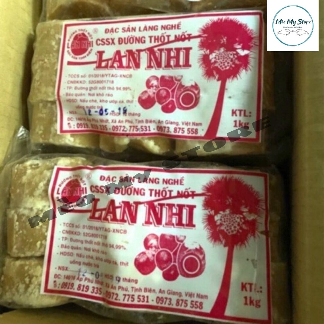 Đường thốt nốt lan nhi gói 1kg