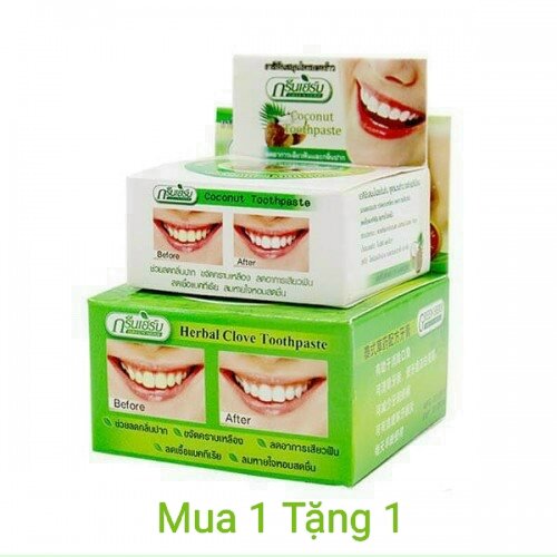 MUA 1 TẶNG 1 KEM LÀM TRẮNG RĂNG THÁI LAN