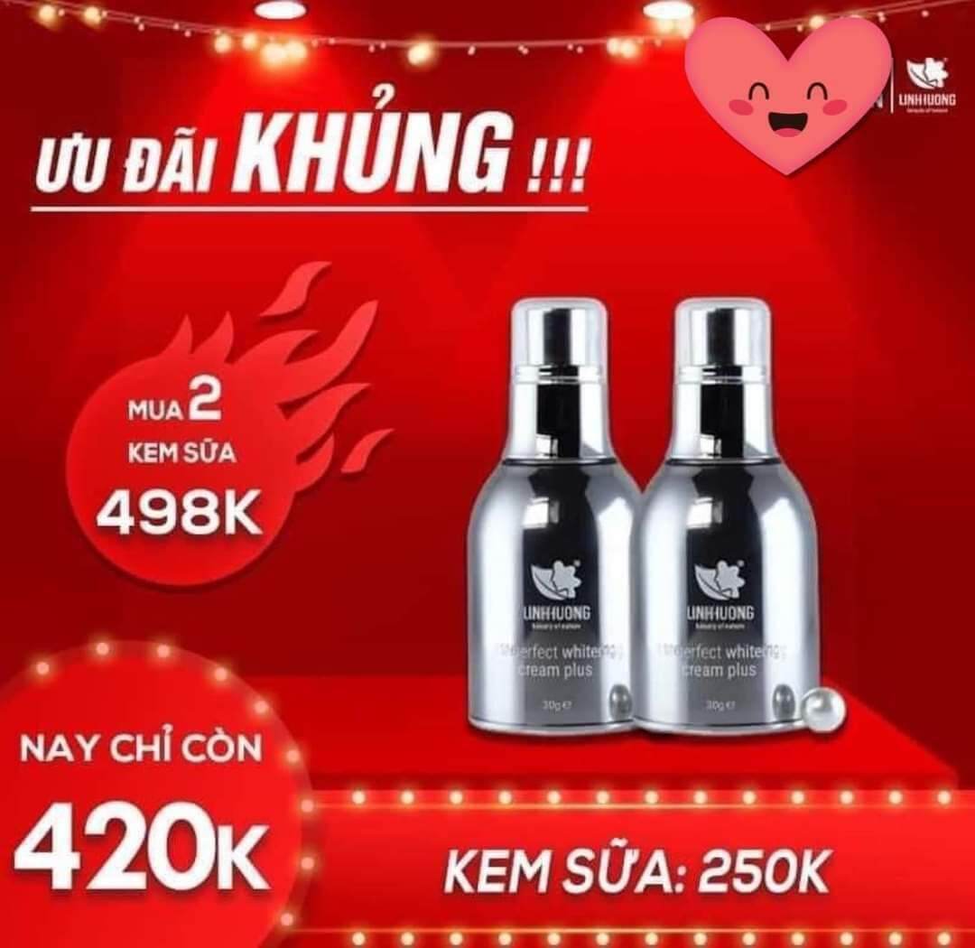 Combo Giá Sỉ 2 Kem Sữa Nhung Linh Hương