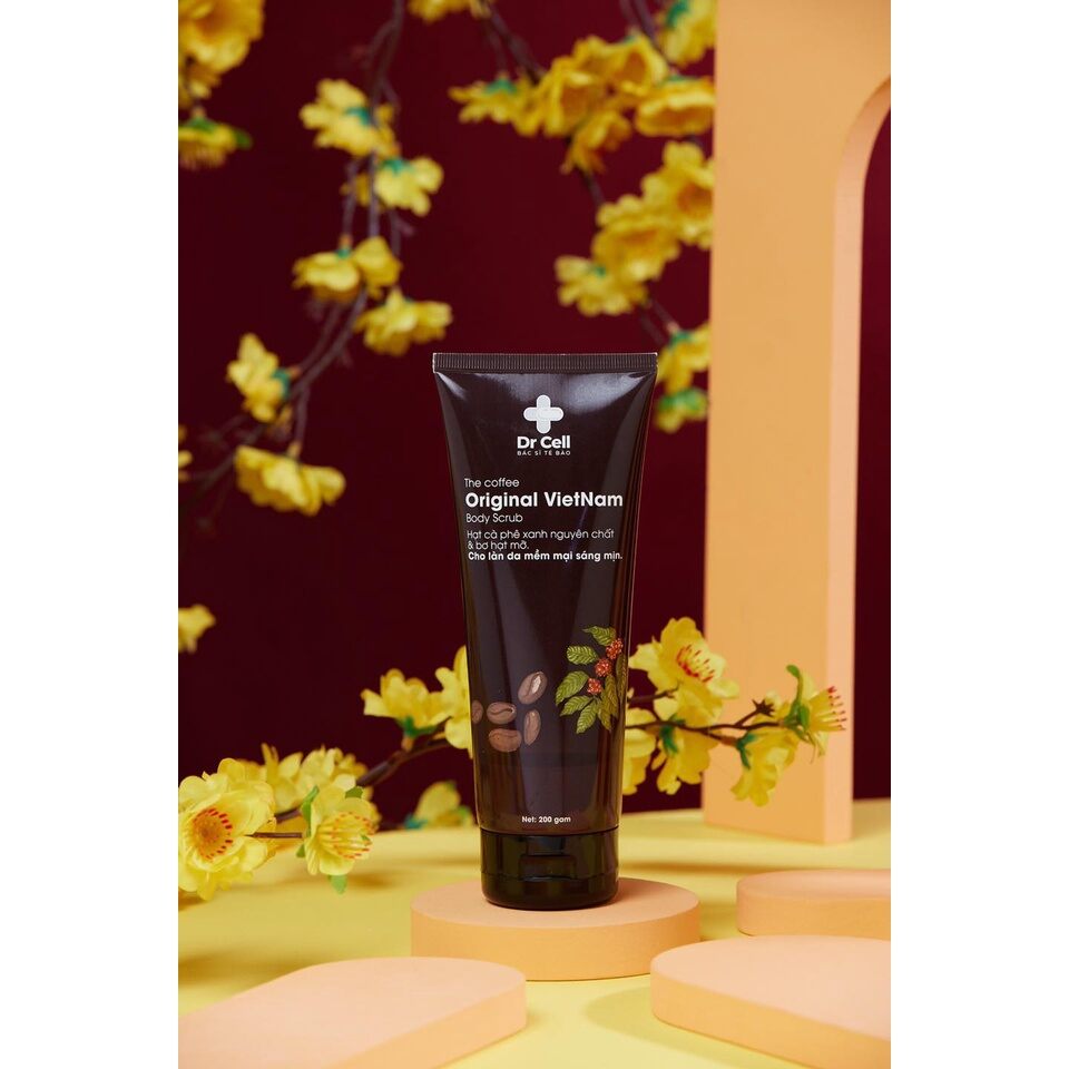 Kèm quà 🎁+ Tẩy Da Chết Body The Coffee - Dr Cell 200gr