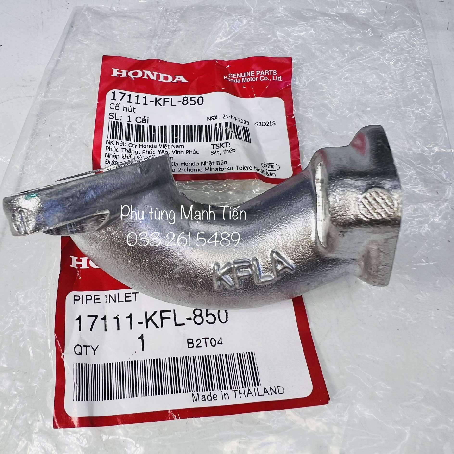 Cổ hút / co xăng wave thái 110 made in thailand