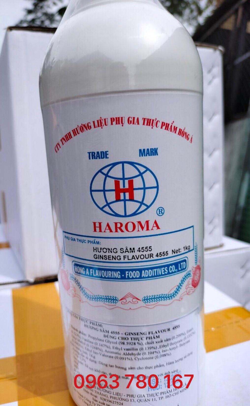 Hương sâm -1 lít - Dùng tạo hương sâm cho sản phẩm, hương dạng lỏng có mùi thơm dễ chịu