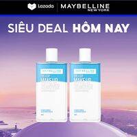 Bộ 2 Chai Nước Tẩy Trang Mắt và Môi Chuyên Dụng 2 lớp Maybelline New York Eye & Lip Makeup Remover 150ml