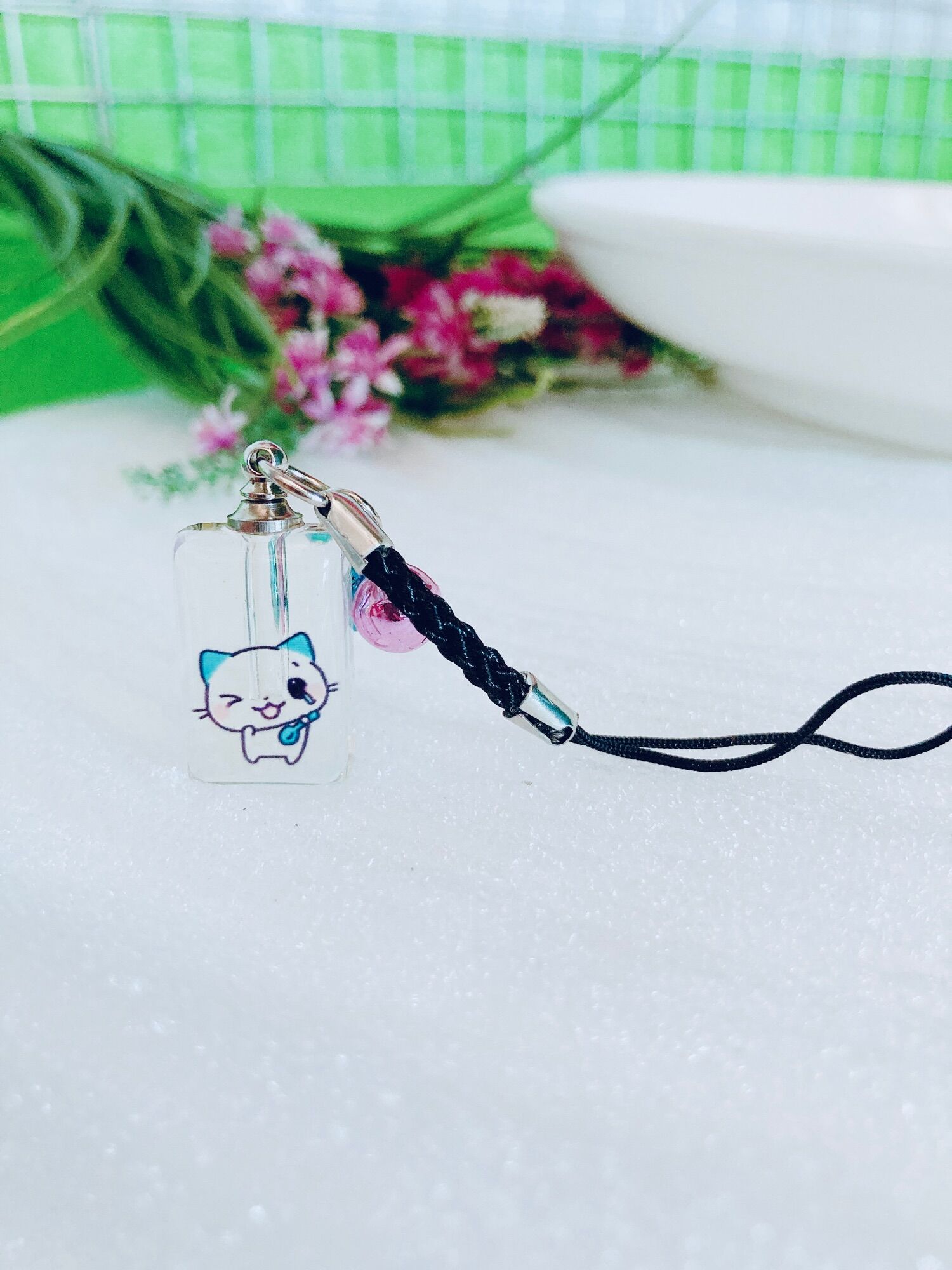 Móc khoá khắc tên hạt gạo mèo xanh cute,đa dạng mẫu mã, chất lượng đảm bảo và cam kết hàng đúng mô tả.