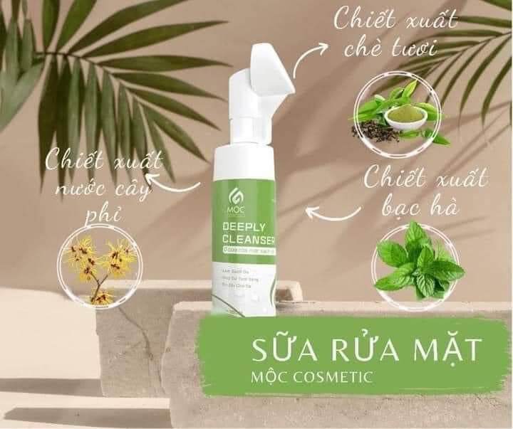 Combo tẩy trang hoa cúc và sữa rửa mặt