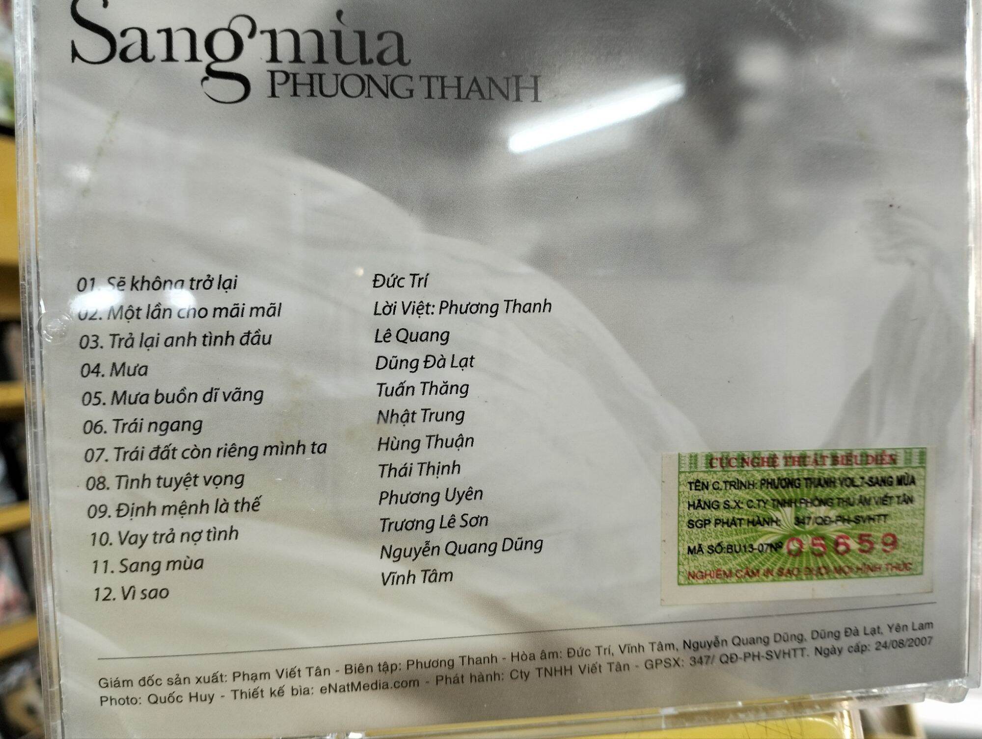 CD Phương Thanh - Sang mùa