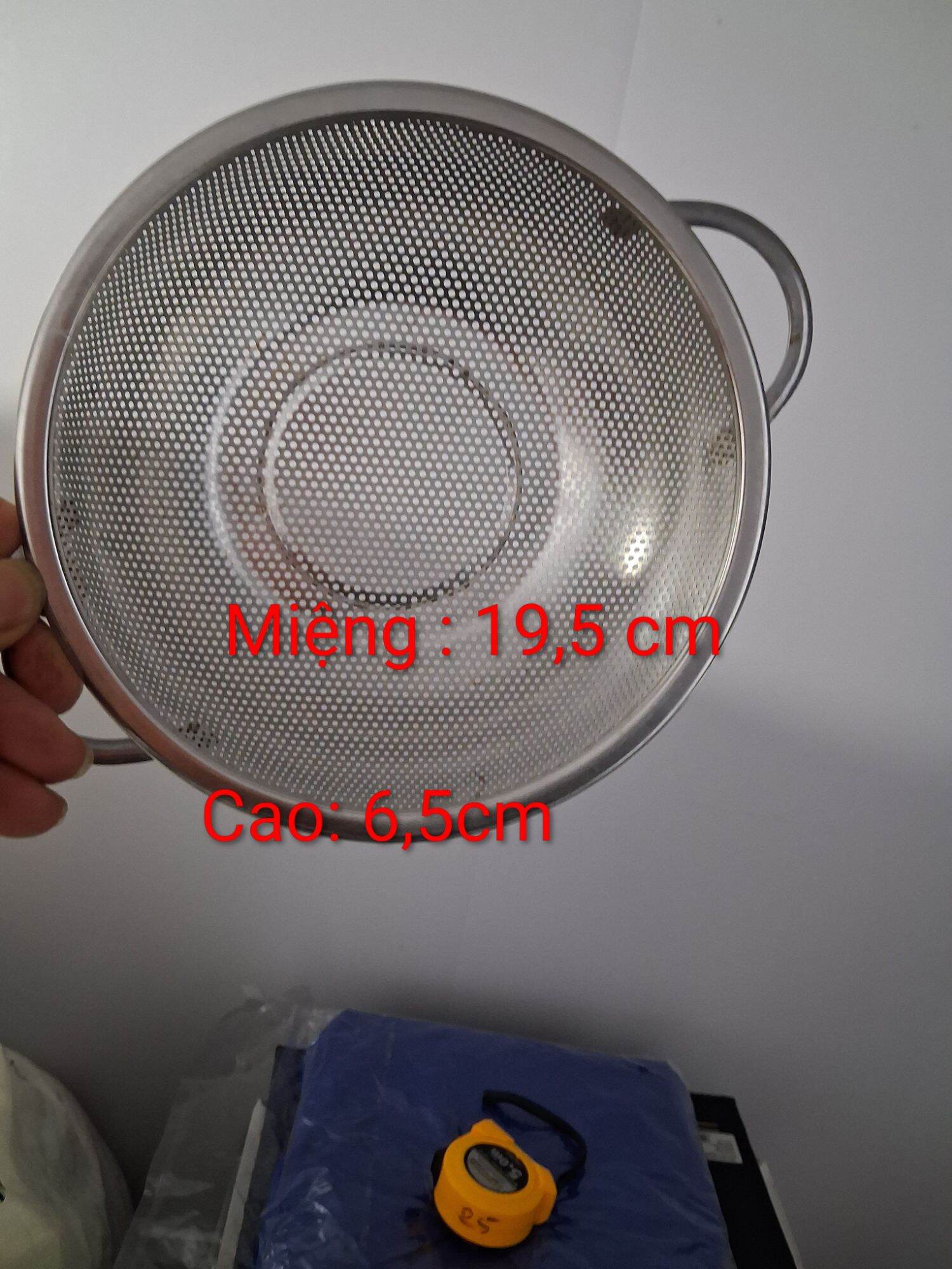 Rổ inox nhiều kích cỡ