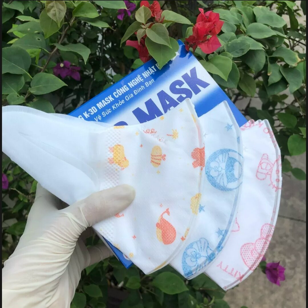 Khẩu trang 3D mask cho bé