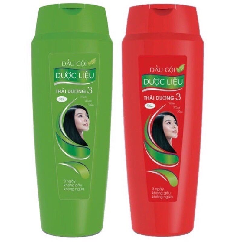 Dầu gội dược liệu Thái Dương 3 chai 200ml