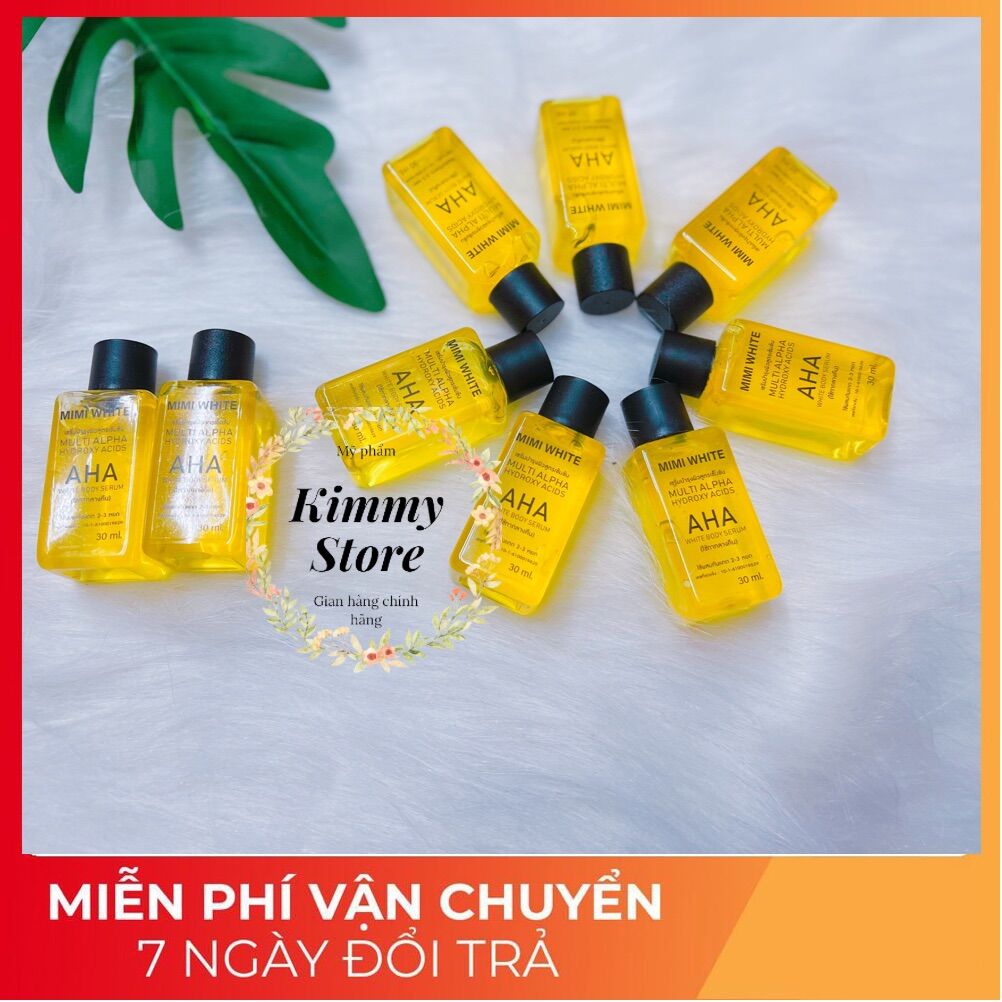 Lẻ 1 chai 30ml serum aha mimi white thái