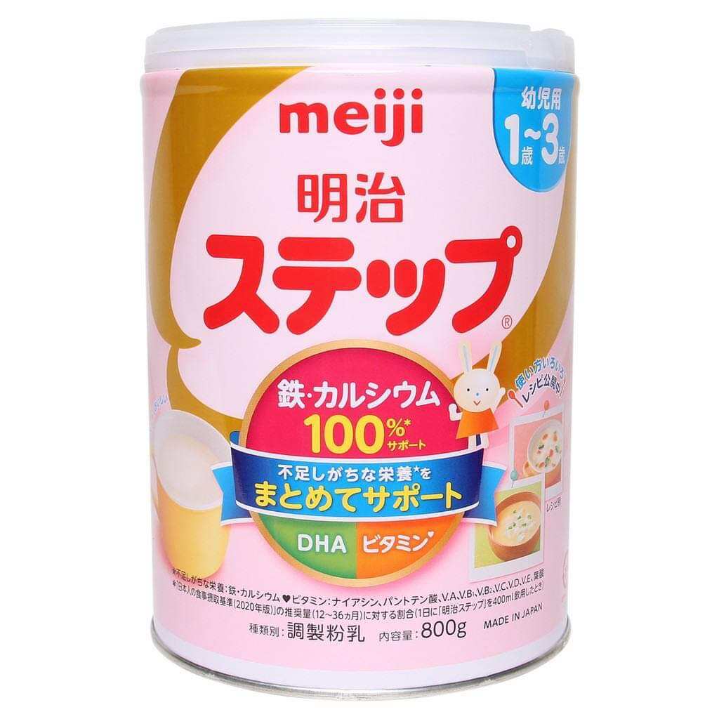Sữa MEJI hộp 1-3 800g - Hàng Nhật Nội Địa