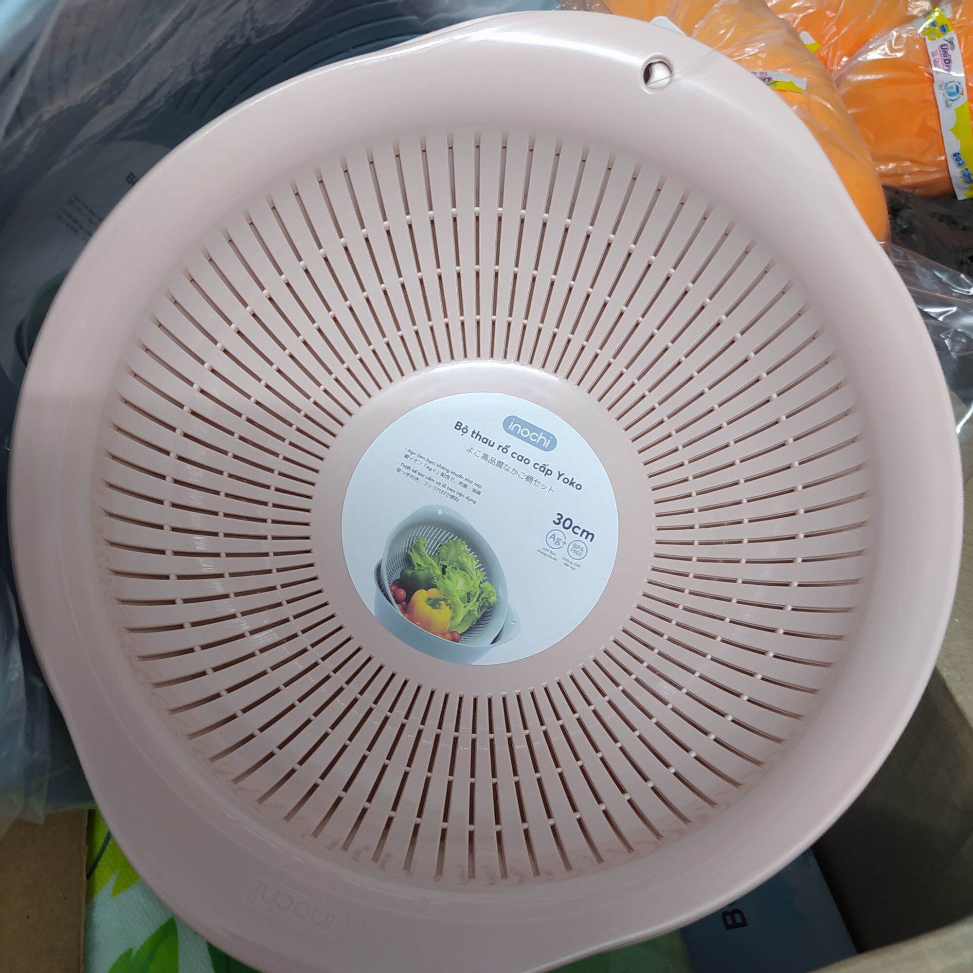 Bộ Thau Rổ Inochi cao cấp 30cm