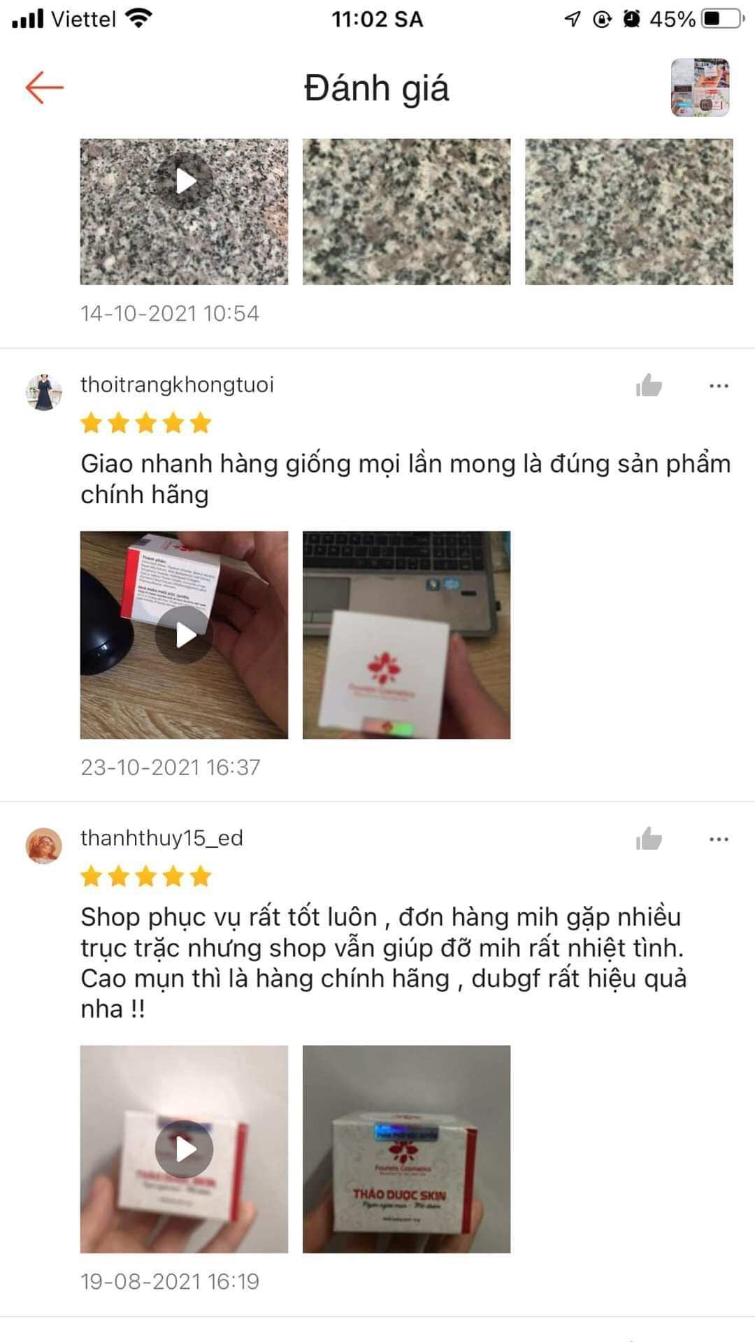 Thảo dược skin (cao mụn)