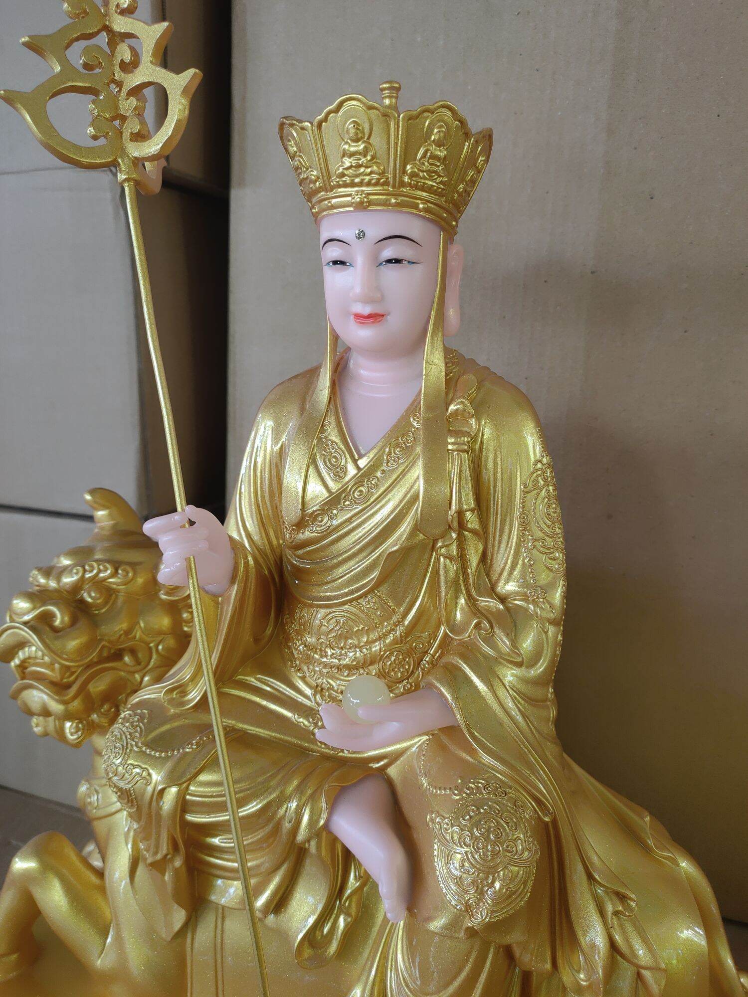 Tượng Địa Tạng Bồ Tát cao 40cm