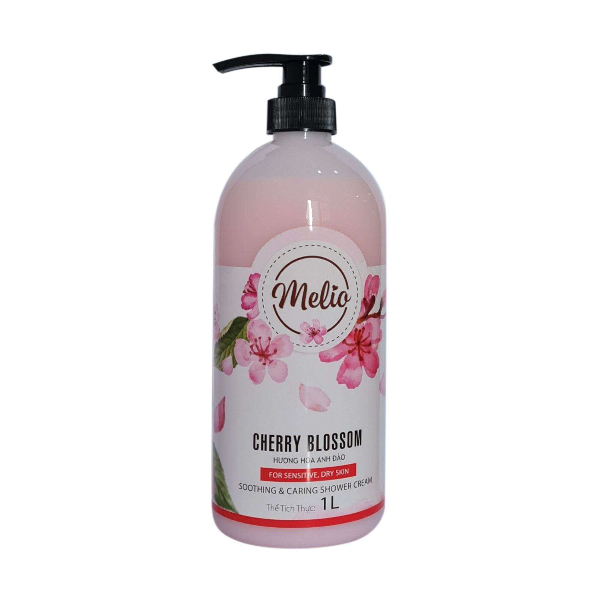 Sữa tắm Melio hương hoa anh đào - 1L