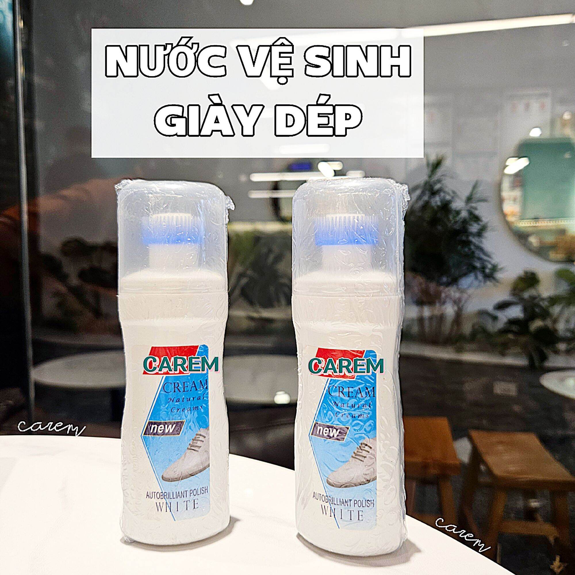 Nước vệ sinh đế giày dép nam nữ by caremcarem