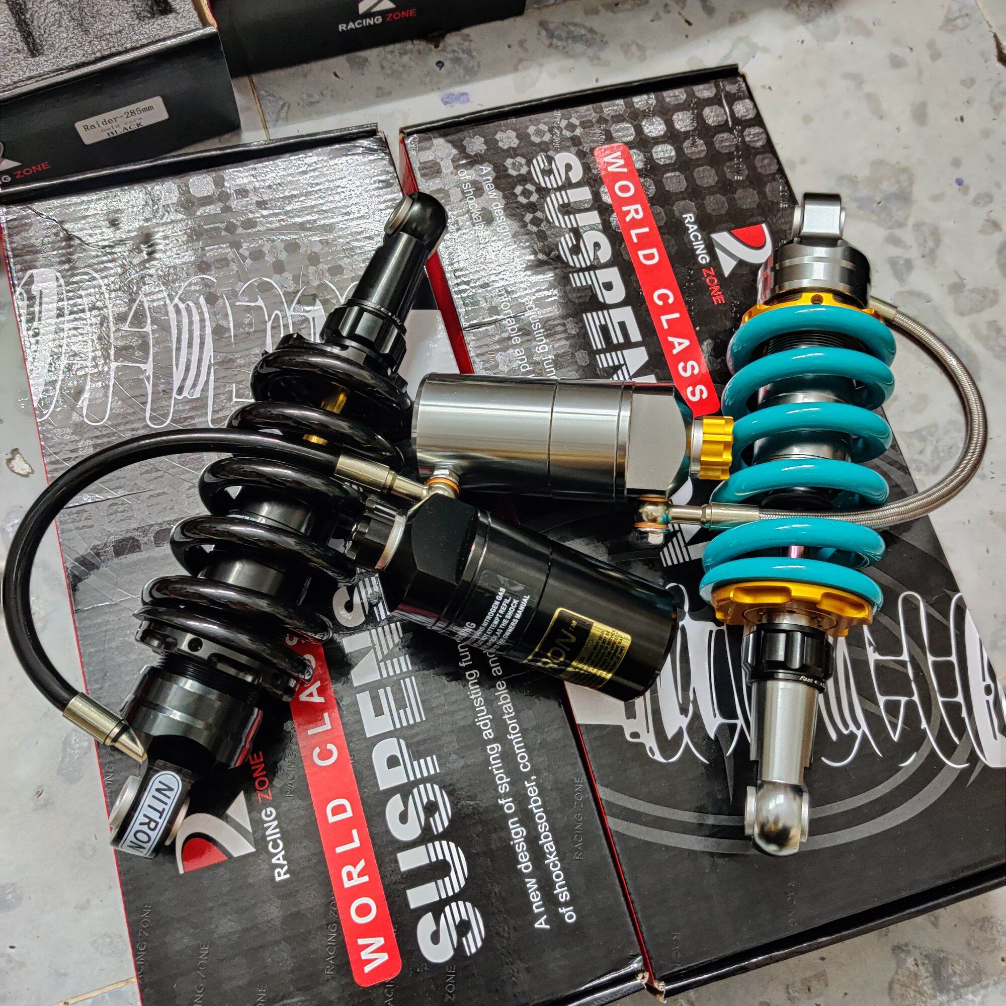 [HCM]Phuộc Nitron bình dầu cho Raider Satria Xipo Yaz