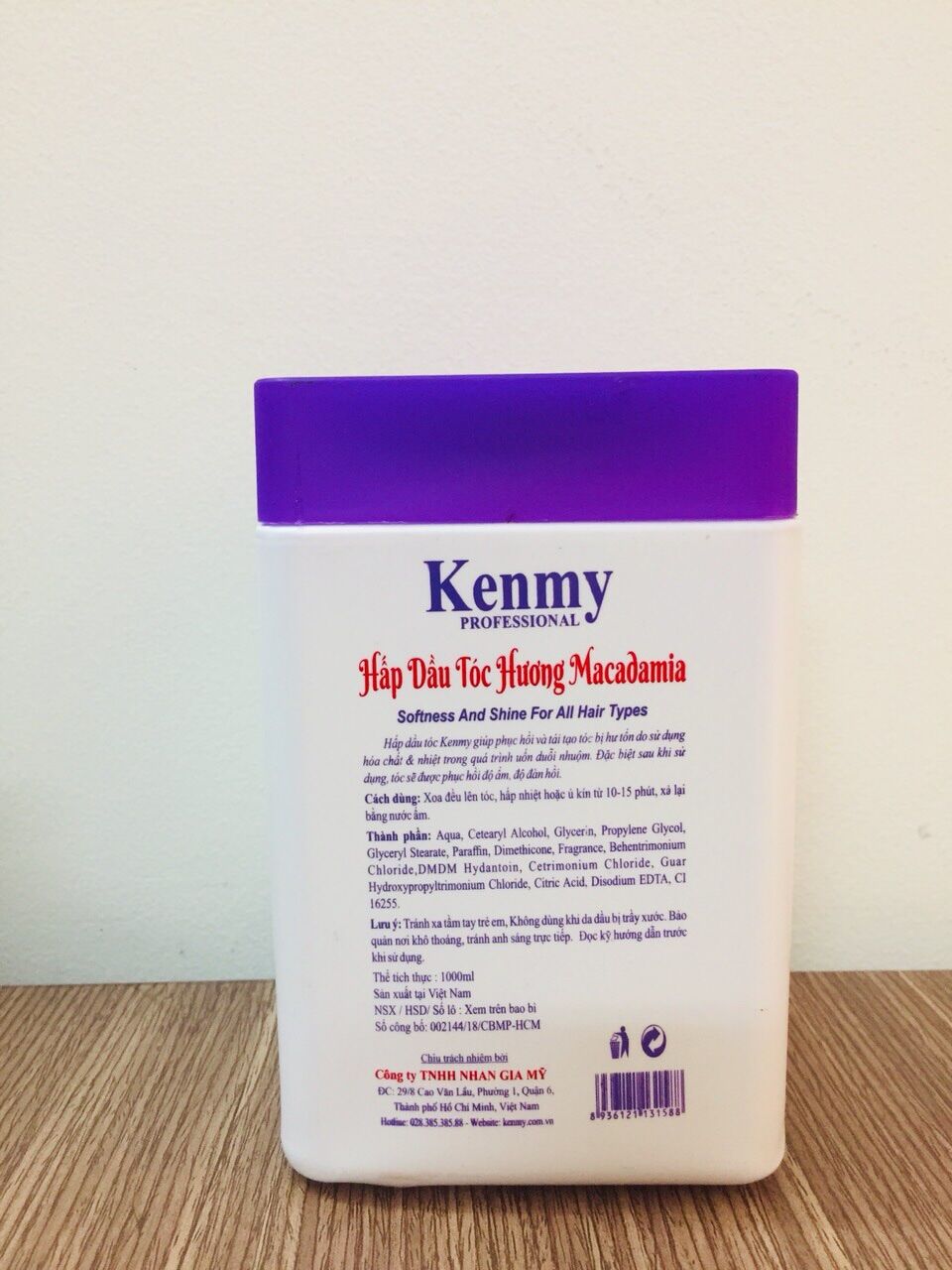 Hấp Dầu,Ủ Tóc Kenmy Phục Hồi Hư Tổn 1000ml