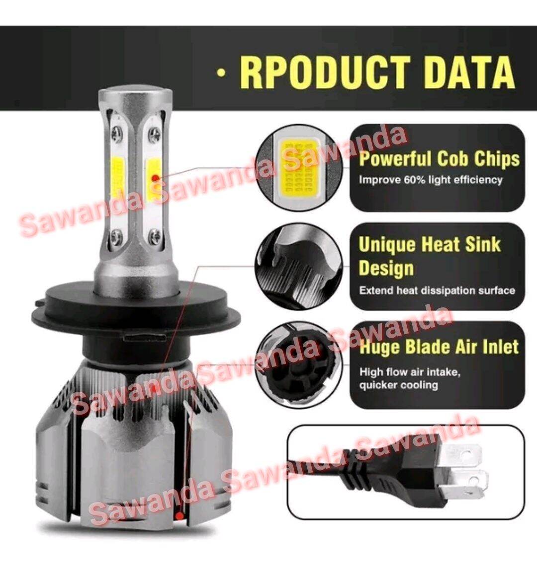 bóng đèn 3 mắt led Ôtô