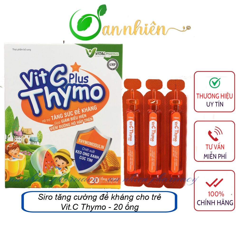 Siro tăng sức đề kháng cho trẻ vitc thymo .