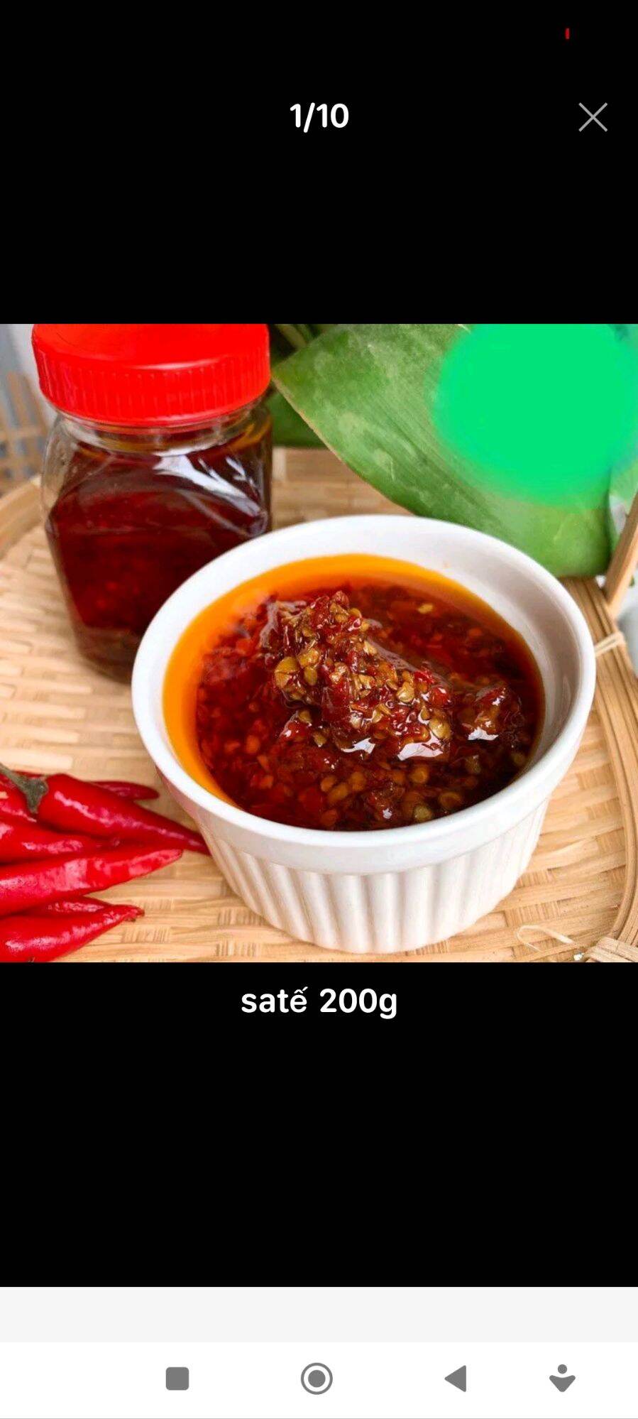 (Hủ 500gr) SATẾ ỚT TỎI SẢ ĐẶC SẢN TÂY NINH