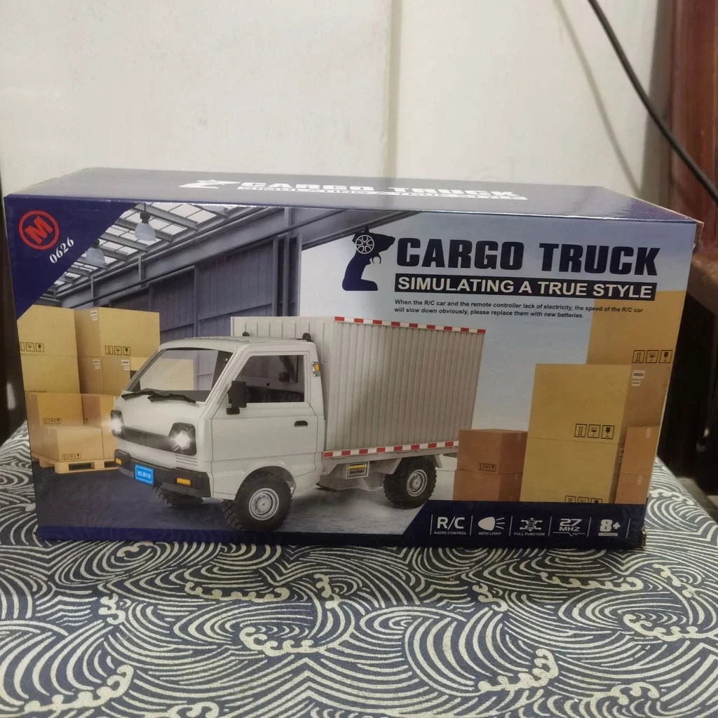 Xe tải thùng mở điều khiển từ xa pin sạc có âm thanh ánh sáng - Đồ chơi - Đồ Chơi, Toy